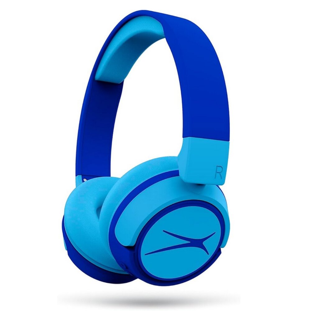 Kid Safe 2-In-1 Bluetooth and Wired Headphones (BLUE Two-Tone) Altec Lansing